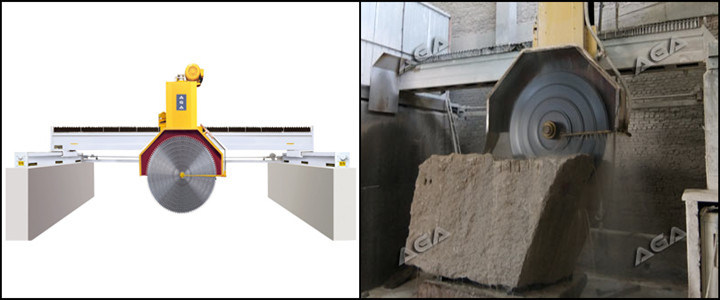 Multidisc Stone Block Cutter Machine Cutting/Sawing Granite/Marble