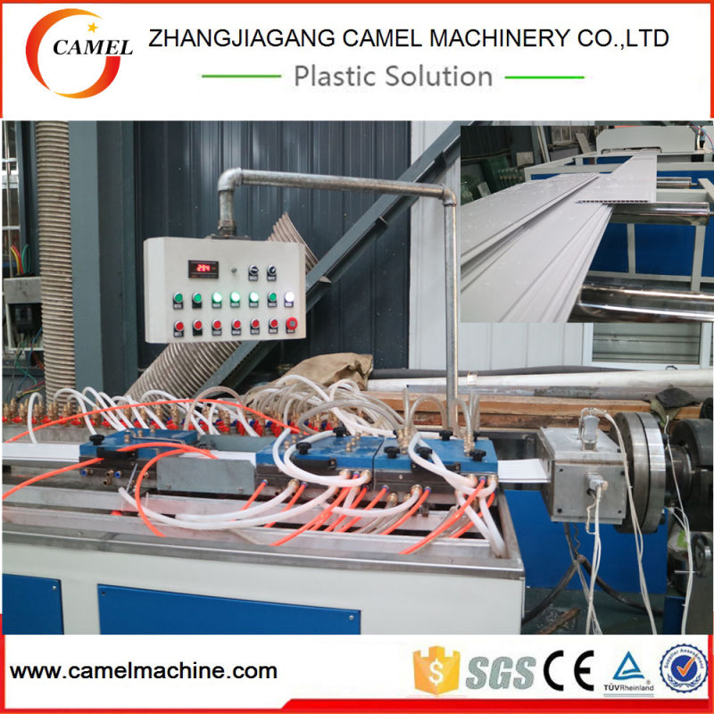 300mm PVC Ceiling Panel Production Line with Double Screw Extruder