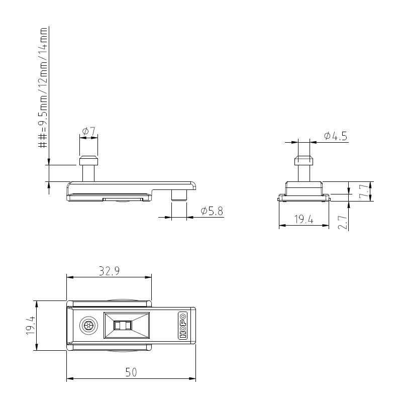 Hopo Window and Door Locking Rod for Europe Market