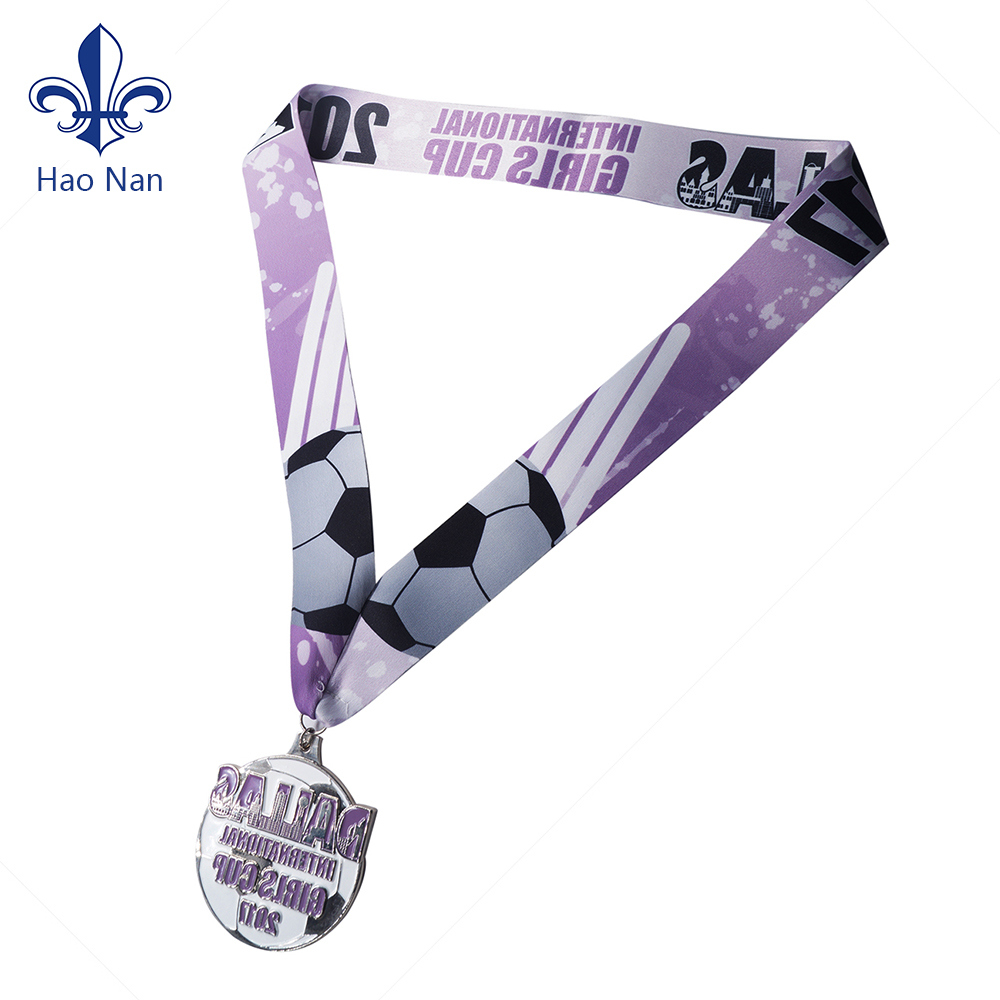 Custom Medal Ribbon with Medal for Competition