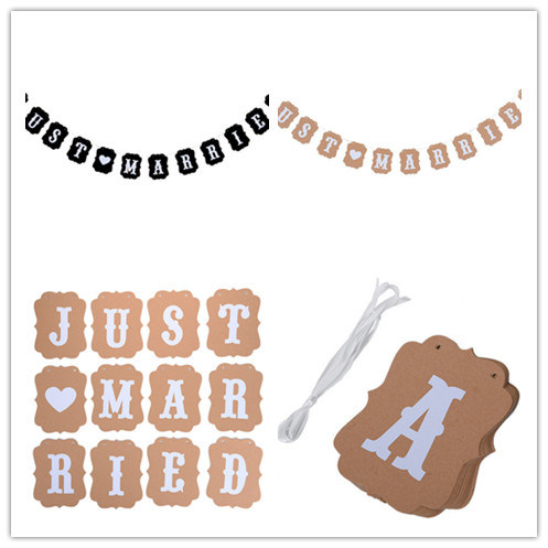 Wholesale Paper Garland Paper Baby Letter Shower Birthday Party Banner
