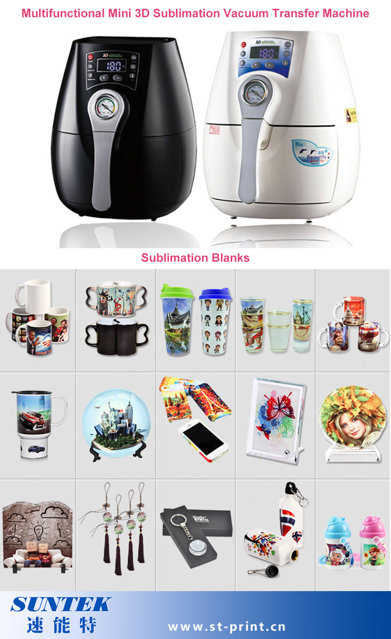 3D Vacuum Sublimation Phone Case Heat Press Machine for Printing