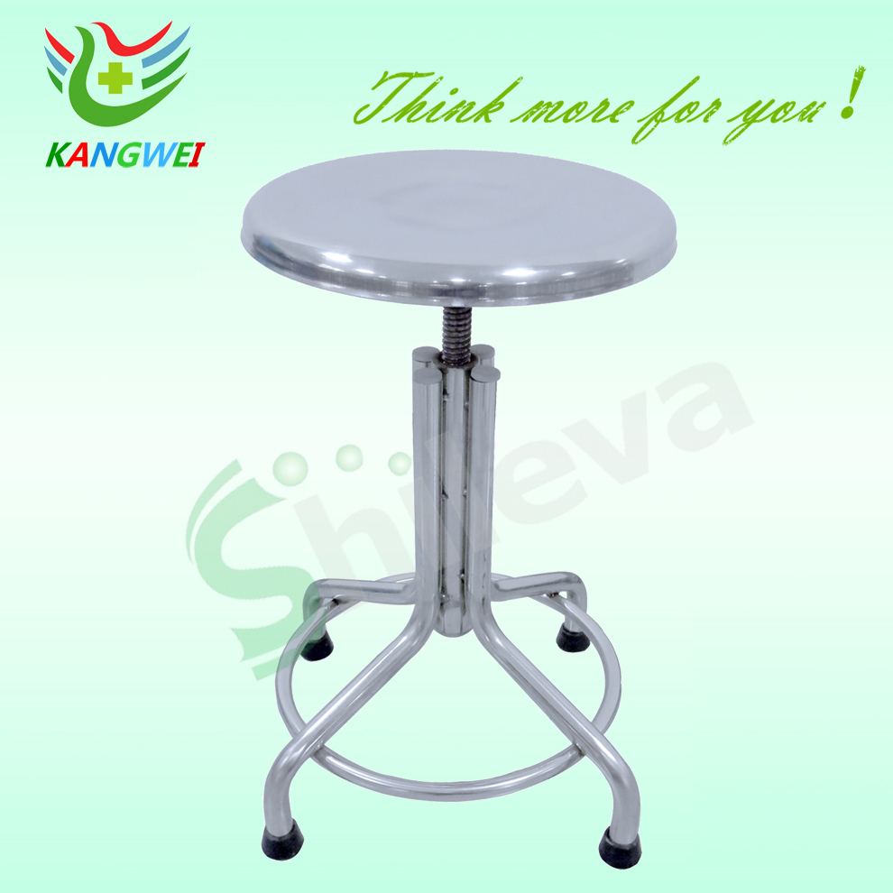 Adjustable Doctor Chair Nursing Chair Stool with Backrest