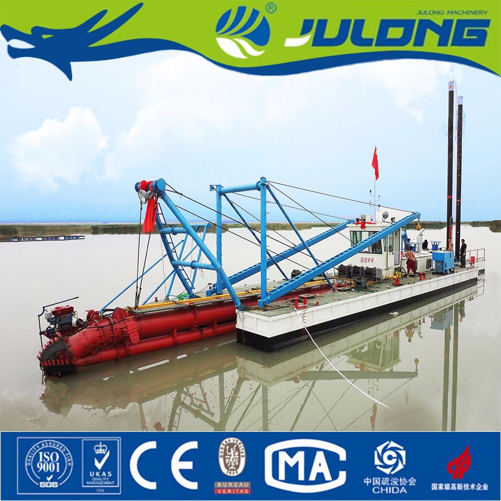 Julong 20 Inch 3500m3/Hr Cutter Suction Dredger for Sand and Reclamation Works