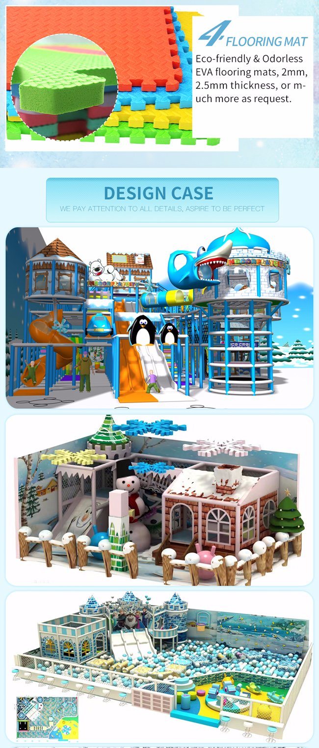 Snow Style Indoor Soft Play Area