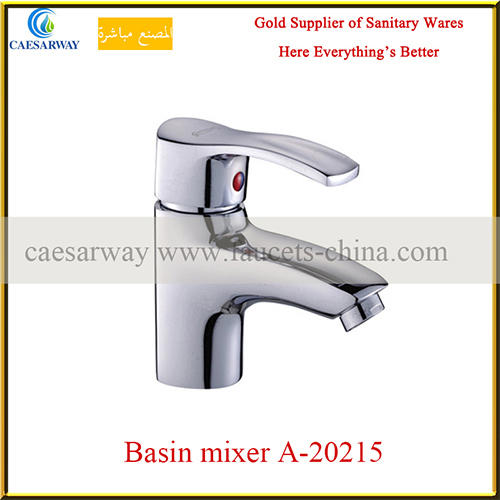 Chromed Basin Mixer Faucet Series a-20215 for Bathroom