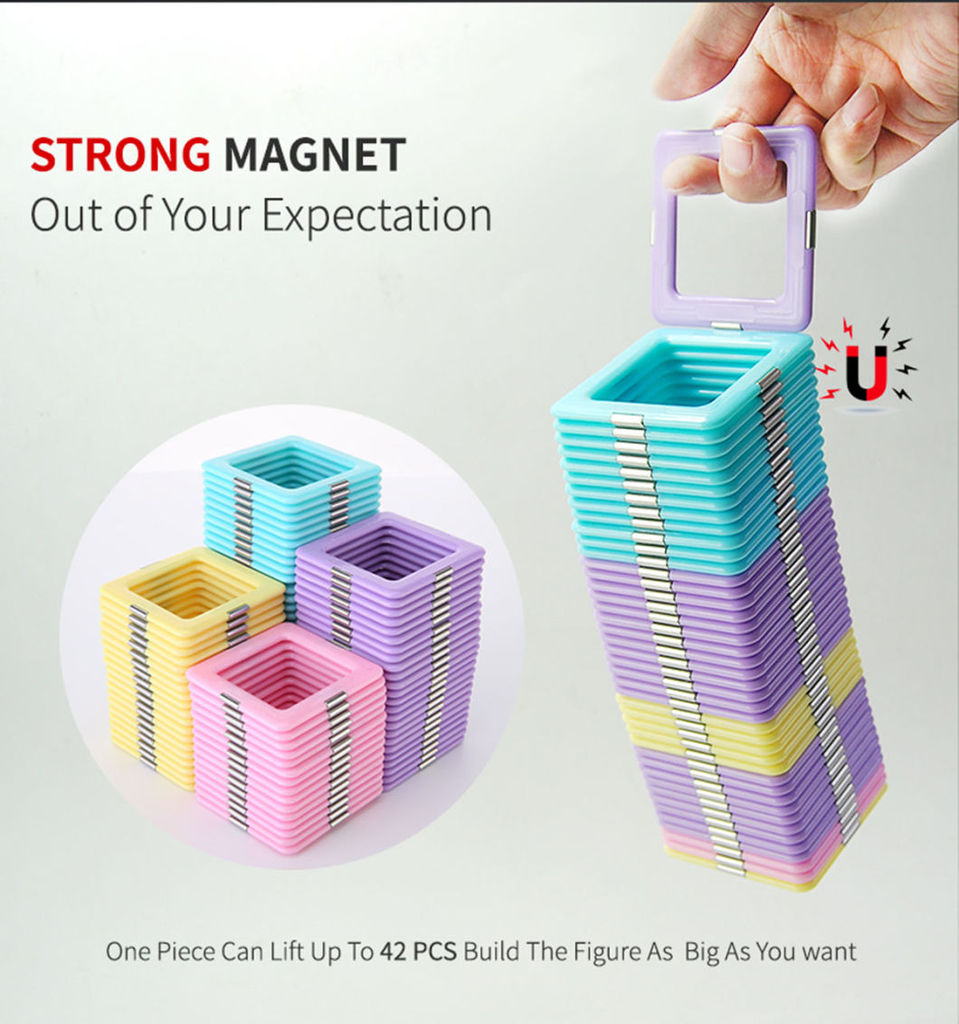 Magplayer Magic Castle Girls Toys Set Magnetic Building Blocks