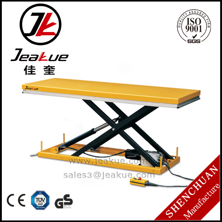 2017 Factory Good Quality New 500kg Large Table Electric Lift Platform with AC/DC Motor Widely Used in Warehouse/ Workshop /Supermarket