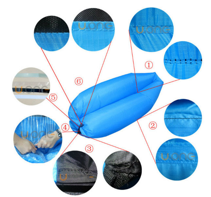 Hot Travelling Lazy Sofa Sleeping Air Bag Colors