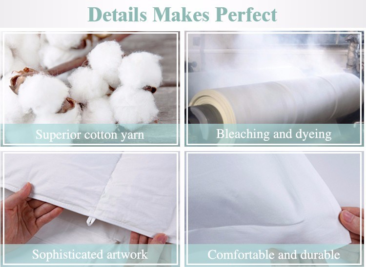 High Quality Cotton Bedroom Hotel Type Single Bedding Sets