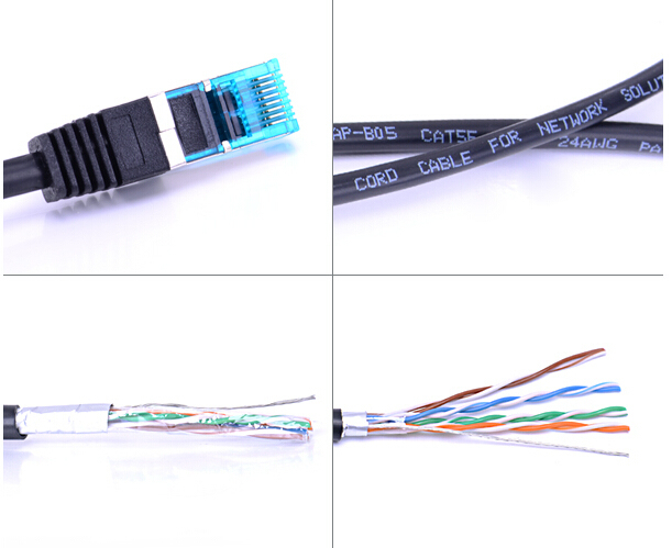 Shielded Flexible Cat 6 Network Patch Ethernet Cable