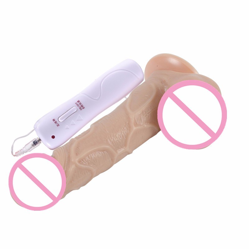 6 Speed Vibrating Dildo Vibrator Realistic Penis Dildo for Women