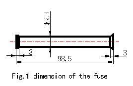 High-Voltage Fuse for Overload Protection of Oil-Immersed Transformer