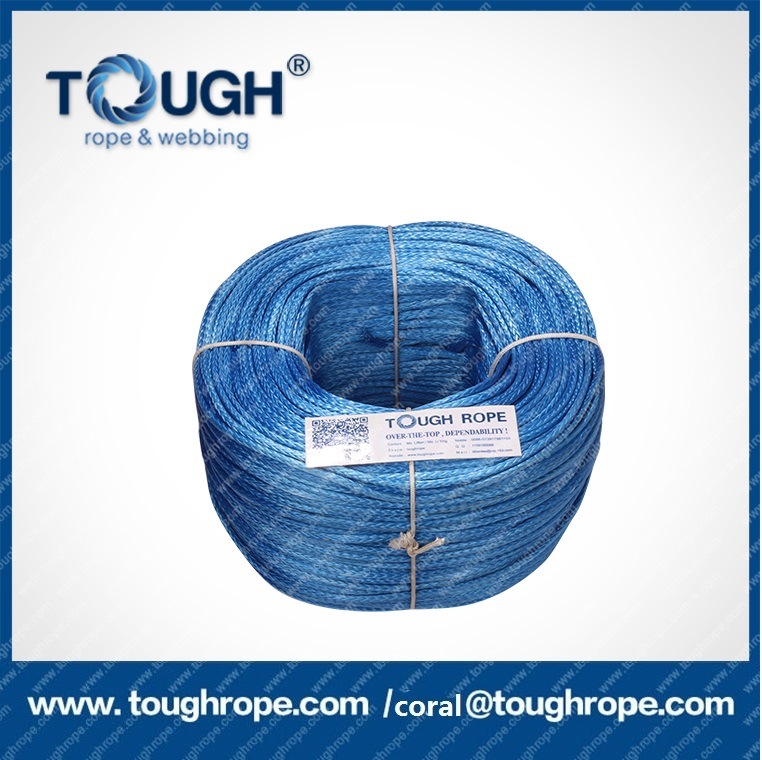 5mm X 1000m UHMWPE Static Ropes for Gliding Dyneema Lines Winch Rope