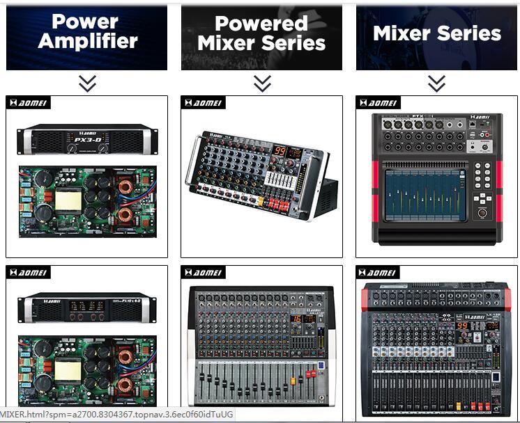 Special PA System Bigger Mixer Ln Series Audio Professional Power Amplifier Speaker