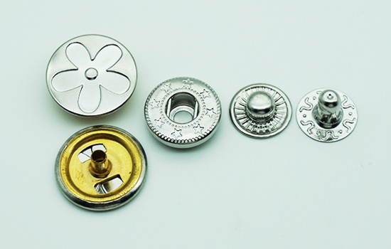 Good Quality Enamel Oil Metal Spring Snap Button for Garments