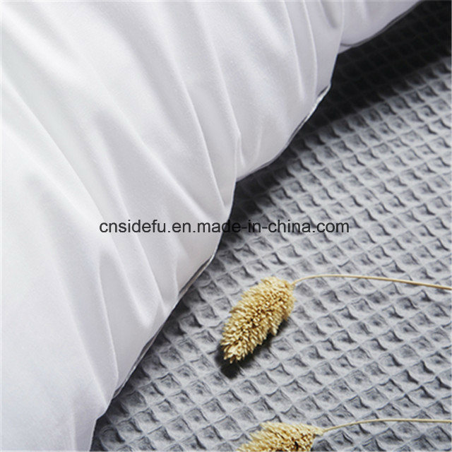 Satin Stripe Microfiber Pillow White Microfiber Pillow Case for Hotel