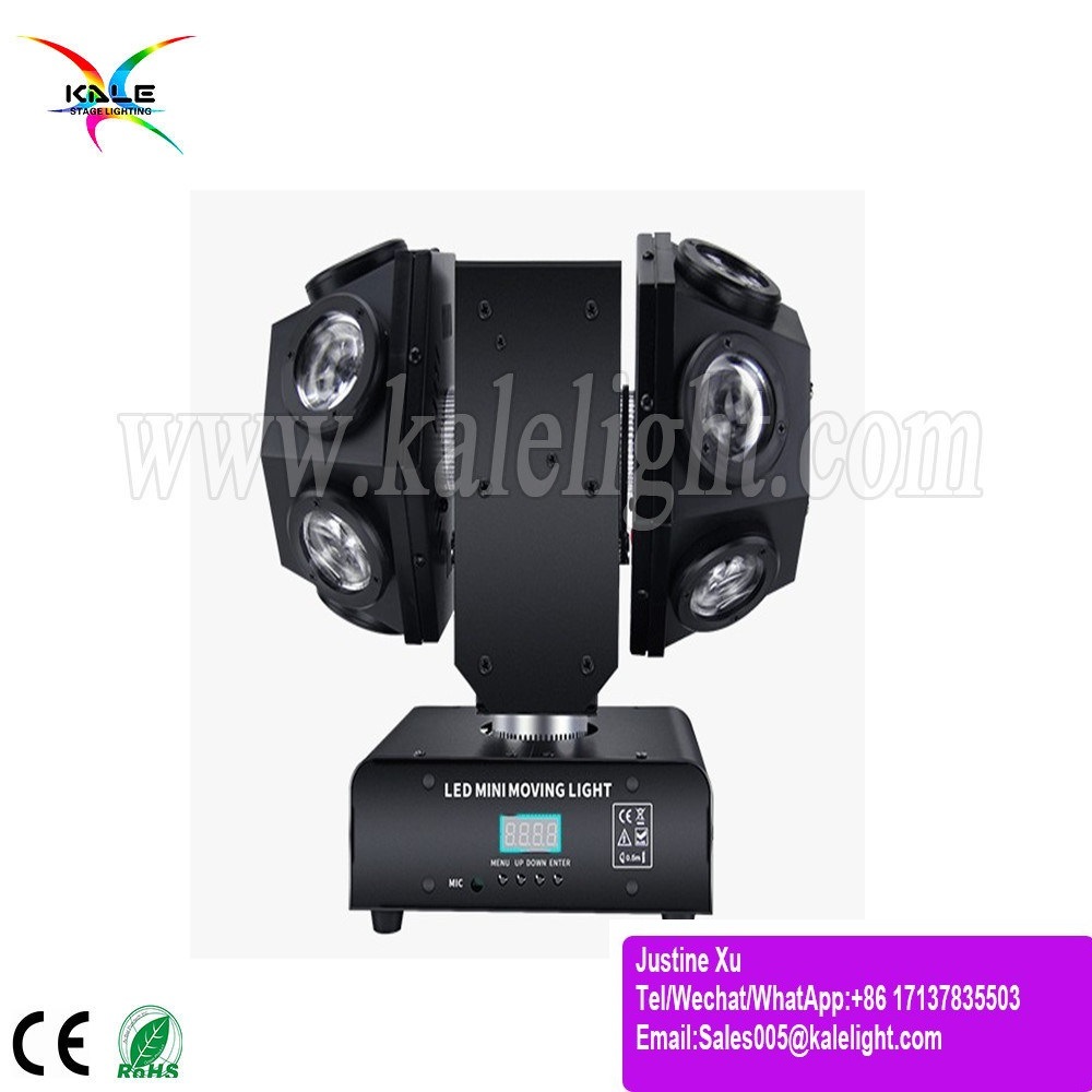 12PCS 10W LED Moving Head Stage Party DJ Disco Light