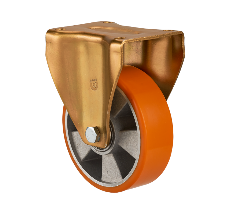 100mm/125mm/160mm/200mm Aluminium Core Polyurethane/PU Wheel European Standard Industrial Casters