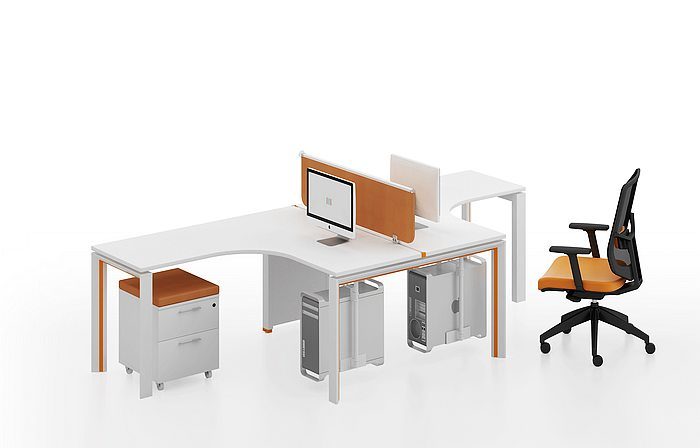 L Shape Executive Office Table Modern Office Desk Design