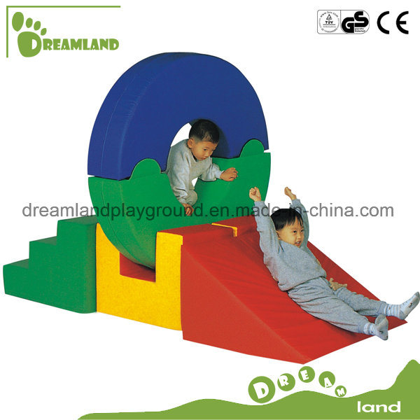 Newest Design for Kids Climbing Soft Play Equipment with Slide