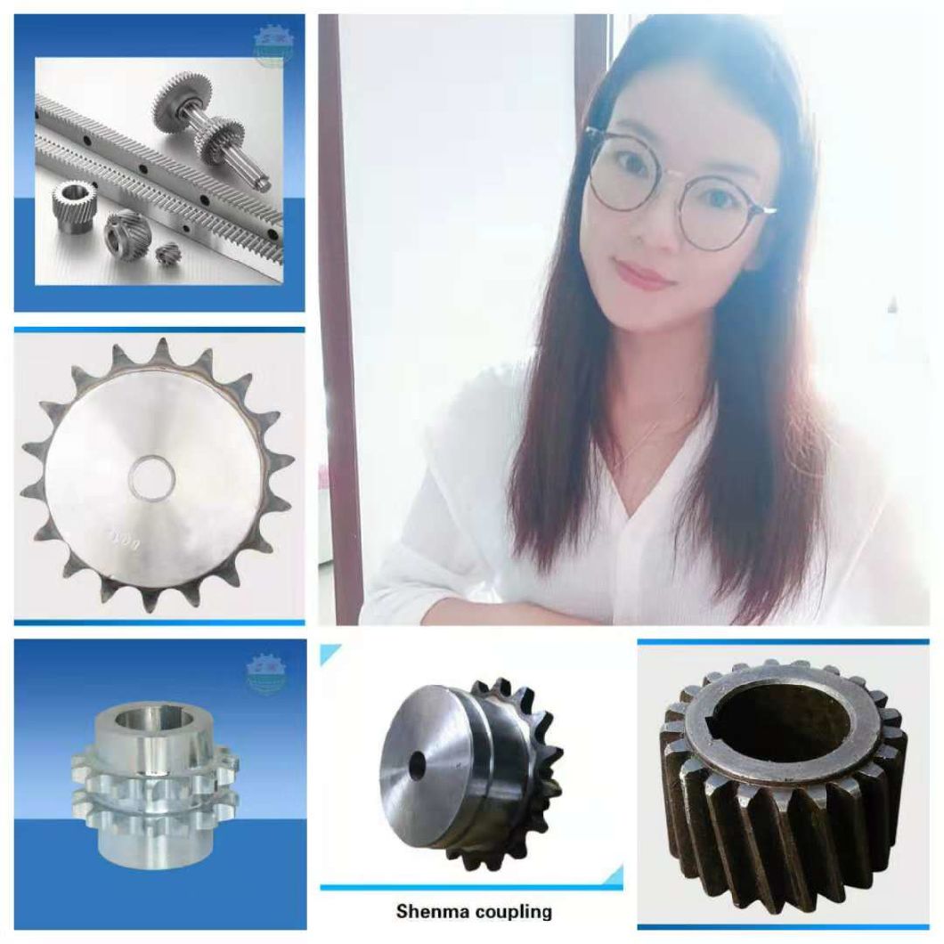 Customized Industrial JIS Forged Stainless Metal Steel Toothed Spur Sprocket Gear Wheel
