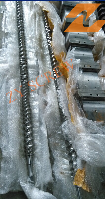 Screw Element and Segmented Barrel for Plastic Machinery