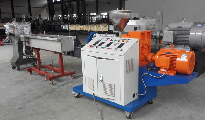 Small Single Screw Extruder for PP/PE Crushed Film Recycling