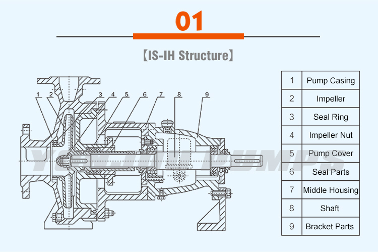 Is Electric Horizontal Single Stage End Suction Centrifugal Water Pump