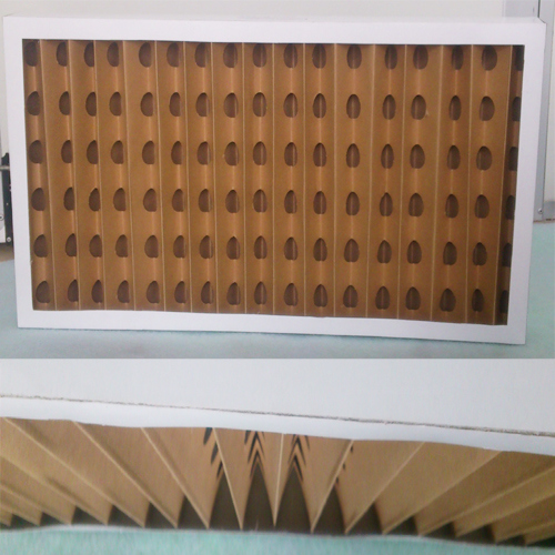 Air Filter with V-Shape Paper Filter