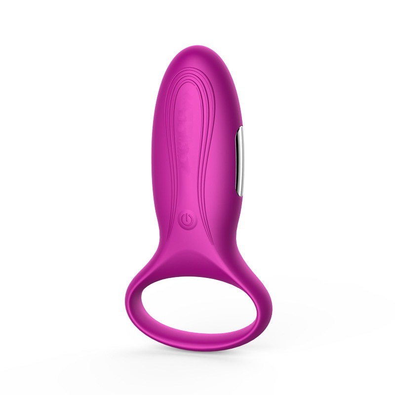 Hot Sale Silicone 7-Function USB Rechargeable Cock Ring Sex Product