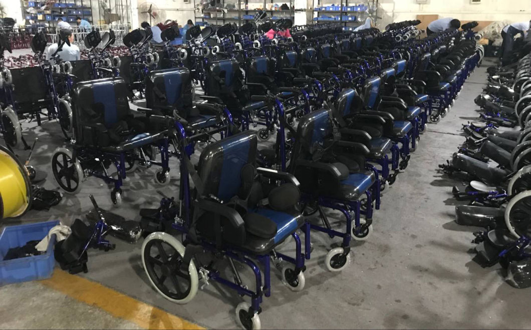 Professional Reclining Wheelchair for Cerebral Palsy Children (THR-CW958L)