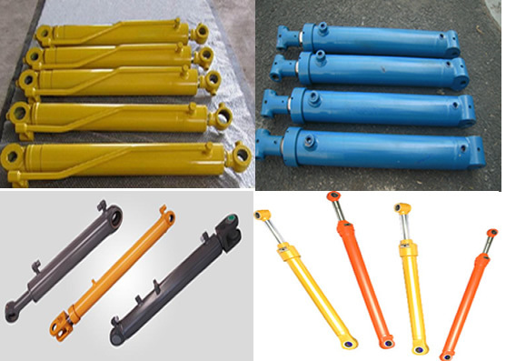 Parker and Hyva Kind Multistage Hydraulic Telescopic Cylinder for Dump Truck