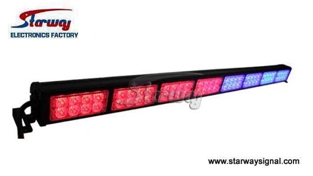 Emergency LED Vehicle Dash Deck Lights LED Bar & Traffic Advisor (LED62-8)