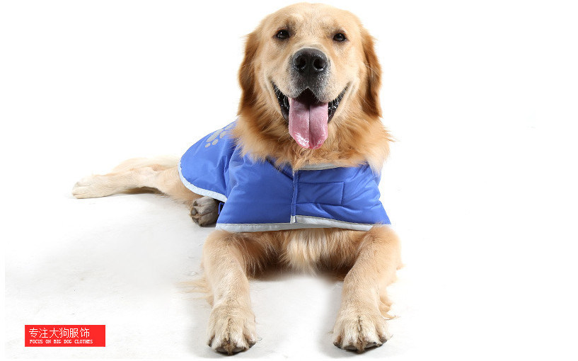 Reflective Waterproof Nylon Coat Pet Clothes Outdoor Dog Raincoat