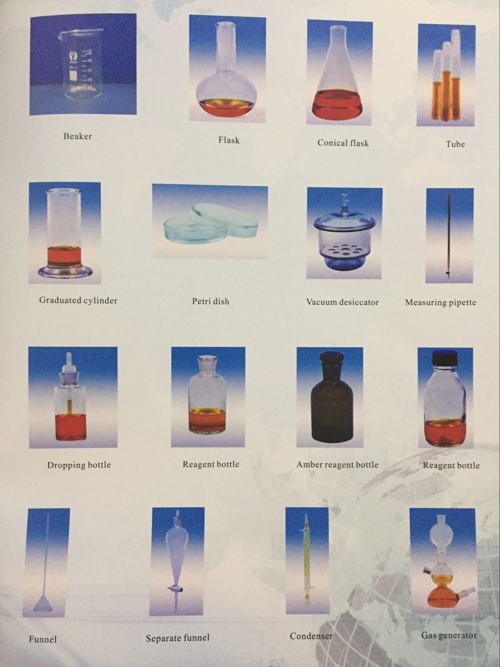 Beaker Lab Galssware Lab Glass Flask