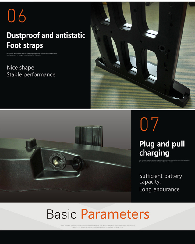 Portable Metal Detector for Airport with Backup Battery