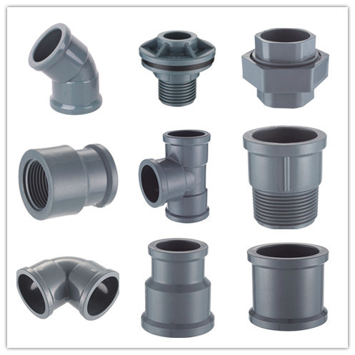 PVC 90 Deg Equal Elbow Water Supply Pressure Pipe Fitting DIN Standard NBR5648 (T03)