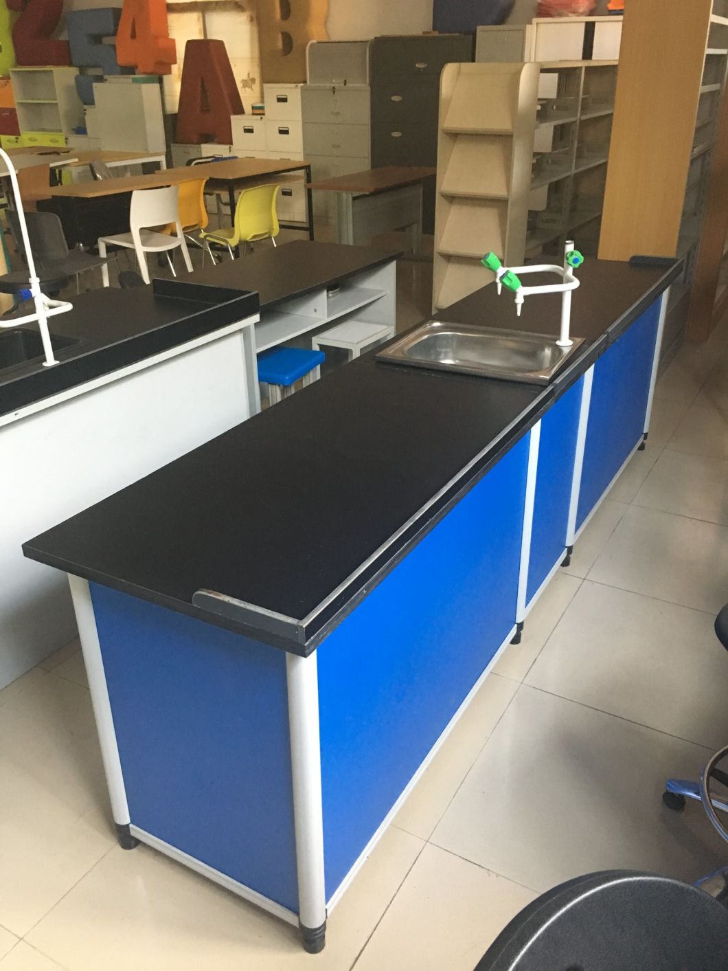 Lab Experiment Bench Desk Laboratory Furniture Equipment