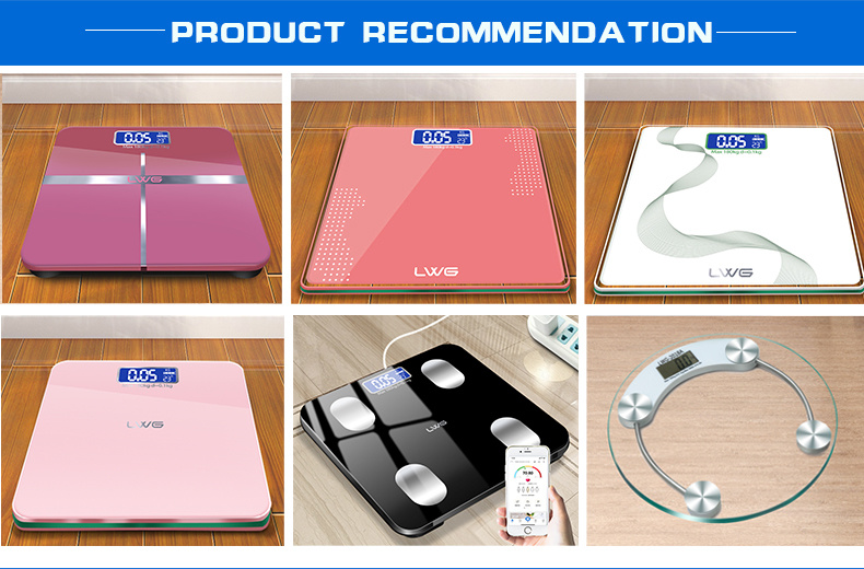 Tempered Glass Bathroom Weighing Scale Manufacturer