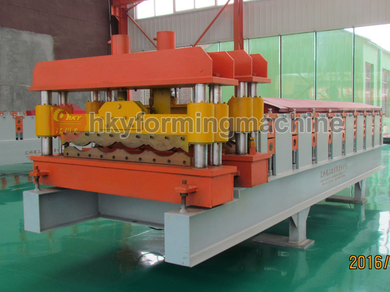 High Quality PLC Control Glazed Tile Roll Forming Machine