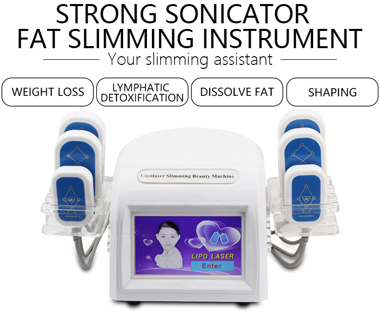 Weight Loss Laser Lipo Slimming Skin Treatment Machine