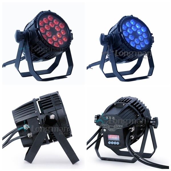 Ce/RoHS/UL/CQC Outdoor Ce18*10W RGBW DMX DJ Stage LED PAR Light