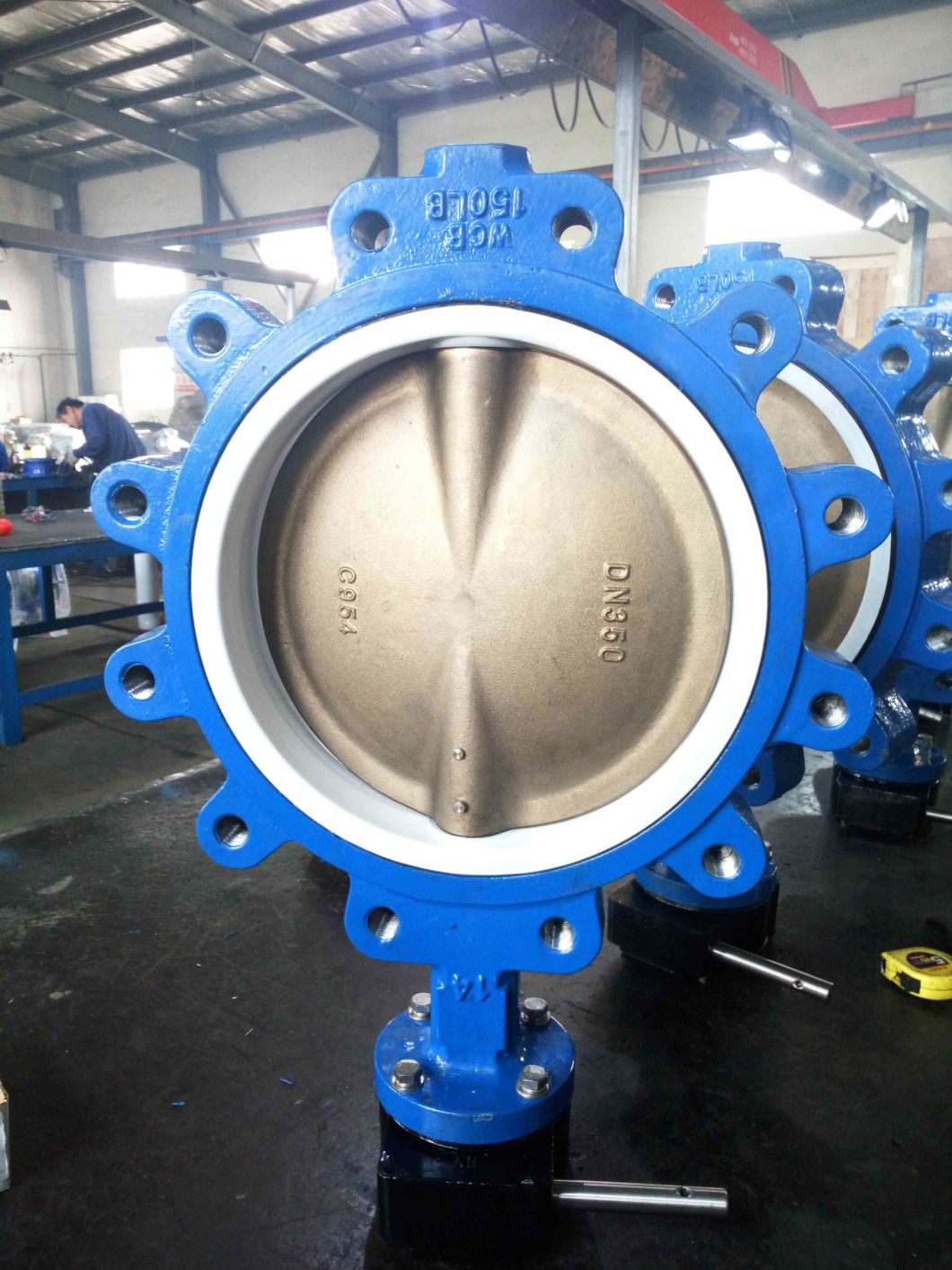 DIN/ANSI Lug Type Butterfly Valve with Alu. Bronze Disc