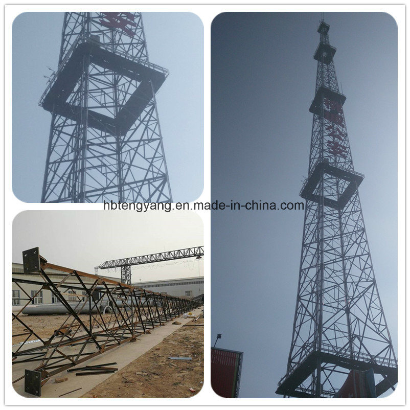 Self Support Steel Lattice Antenna Telecom Tower