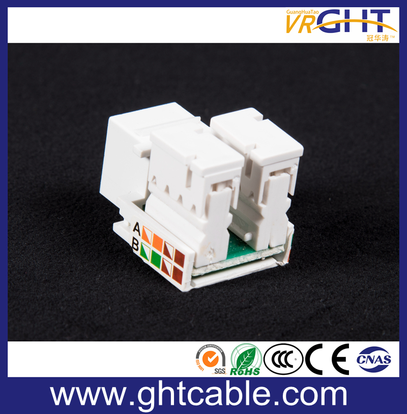 UTP Cat5e Information Modular Jack (FINISHED)