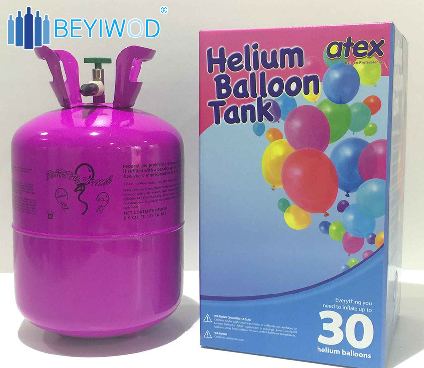 13.4L 22.4L Disposable Helium Cylinder with/Without Helium Gas