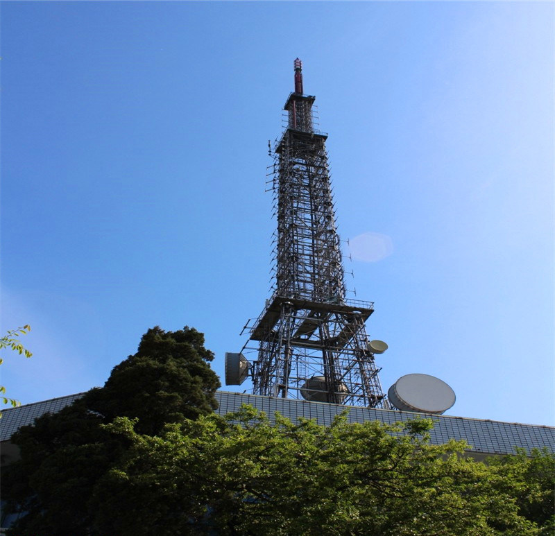 Telecommunication Mobile Steel Tower TV