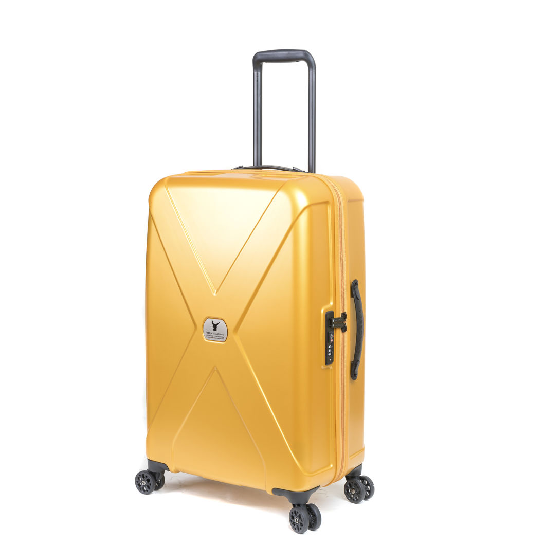 2018 New Hot Selling PC Suitcase Orange Luggage