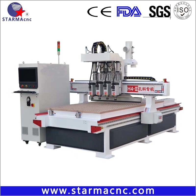 Shanlong Control system 6kw Woodworking CNC Router Machine